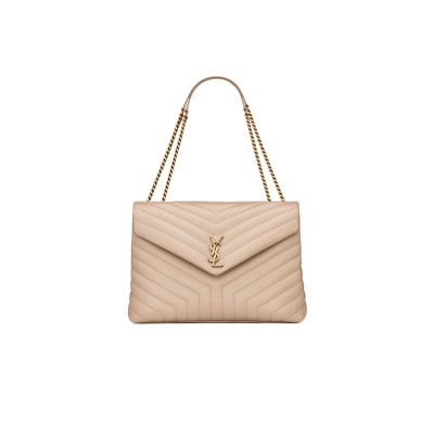 YSL LOULOU LARGE IN QUILTED LEATHER 574947DV7272721 (38*27*14cm)